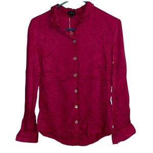 🌹NEW: TAMGA BUTTON DOWN BLOUSE